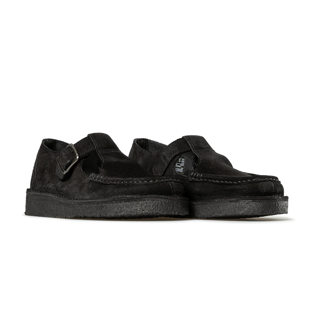 Nomad T Bar. Women | Black Suede