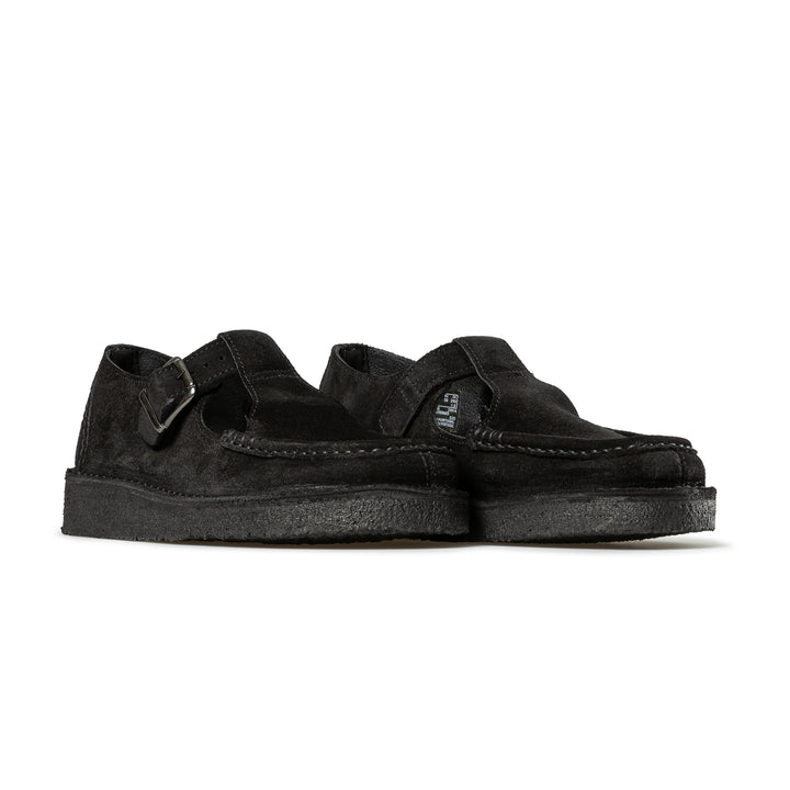 Nomad T Bar. Women | Black Suede
