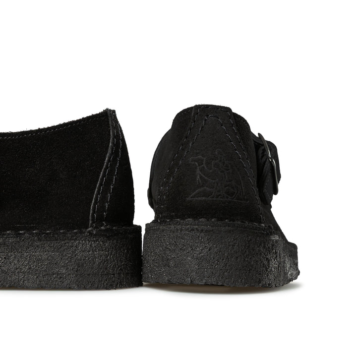 Nomad T Bar. Women | Black Suede