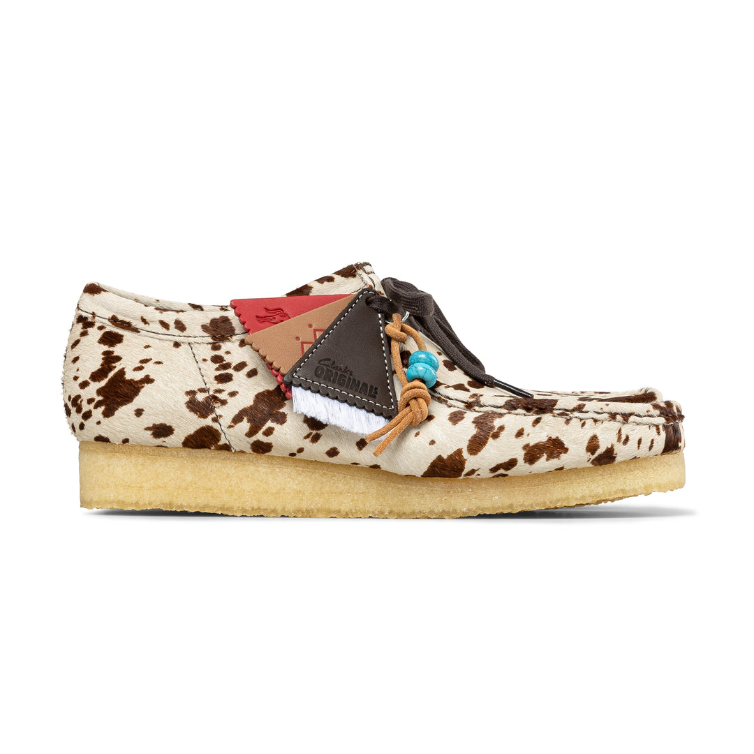Wallabee | Brown Cow Print