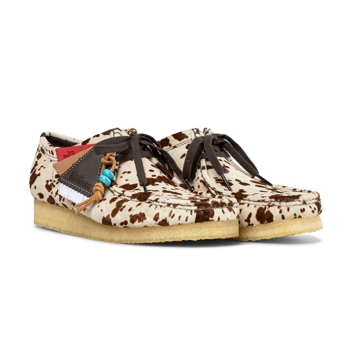 Wallabee | Brown Cow Print
