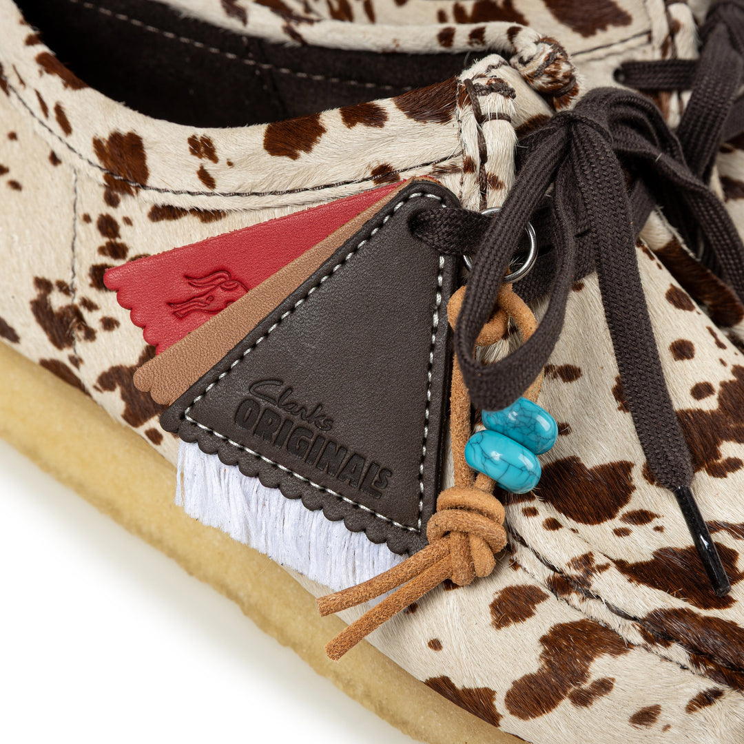 Wallabee | Brown Cow Print