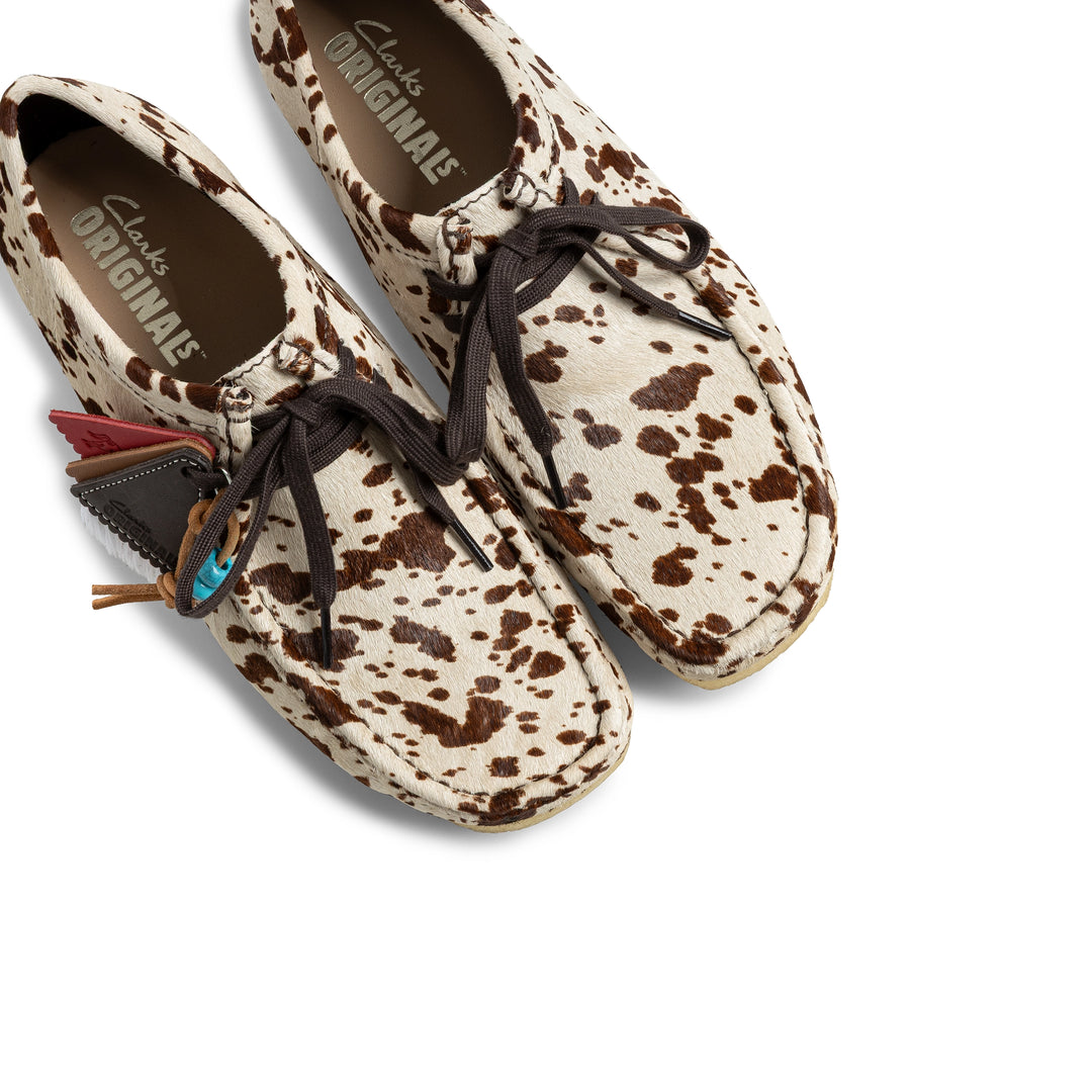 Wallabee | Brown Cow Print
