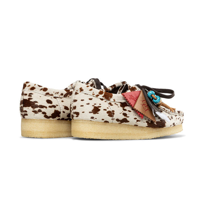 Wallabee Women | Brown Cow Print
