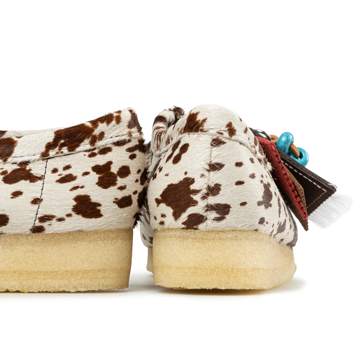 Wallabee Women | Brown Cow Print