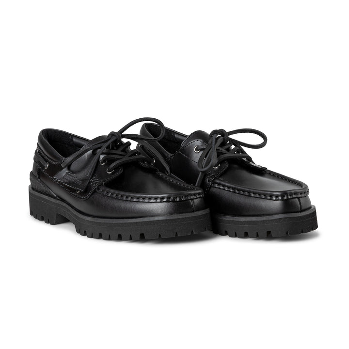 Yukoner Boat | Black Leather