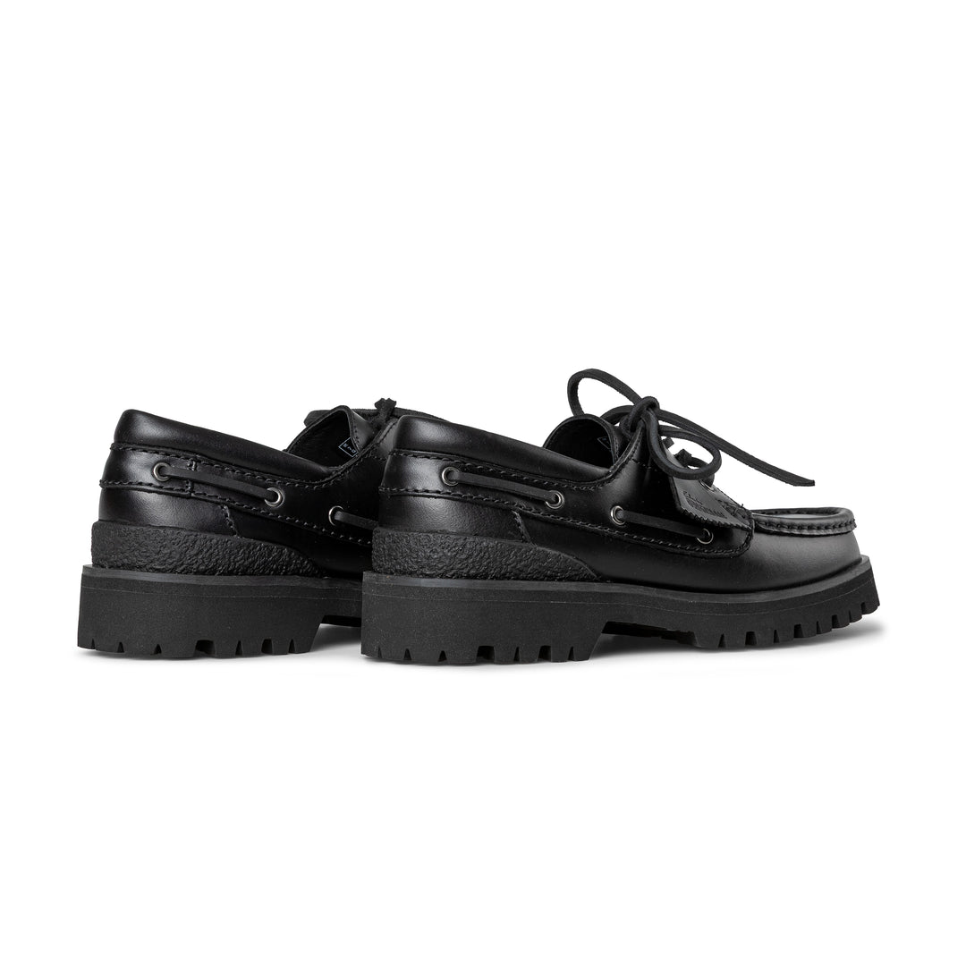 Yukoner Boat | Black Leather