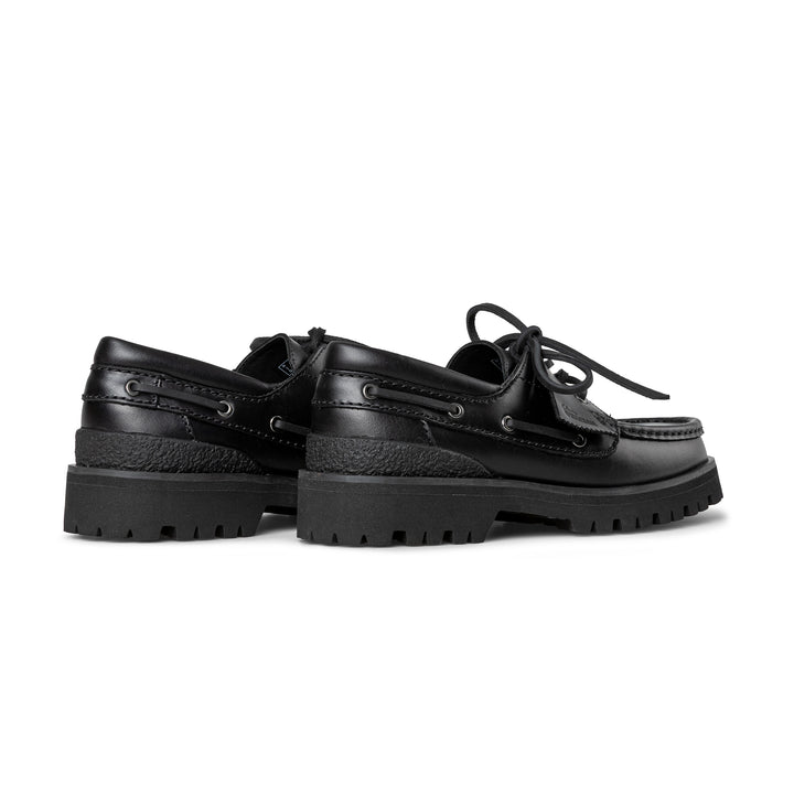 Yukoner Boat | Black Leather