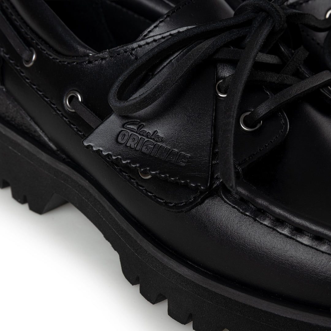 Yukoner Boat | Black Leather