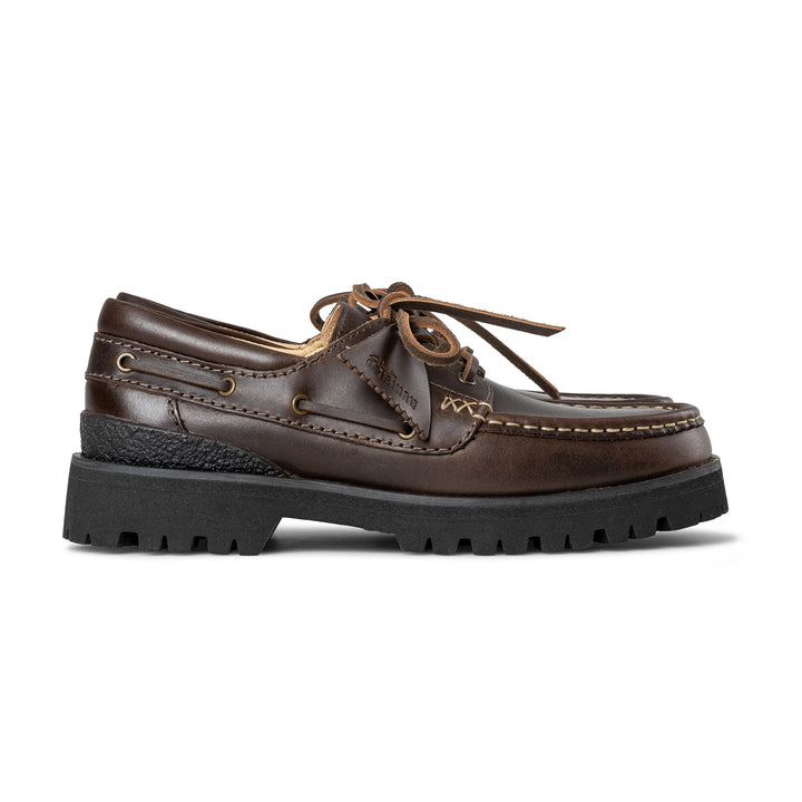 Yukoner Boat | Brown Leather
