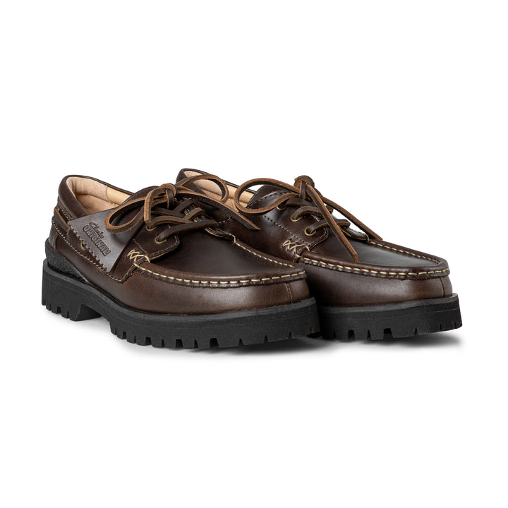 Yukoner Boat | Brown Leather