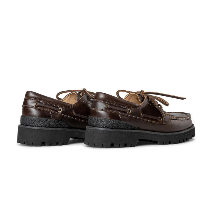 Yukoner Boat | Brown Leather