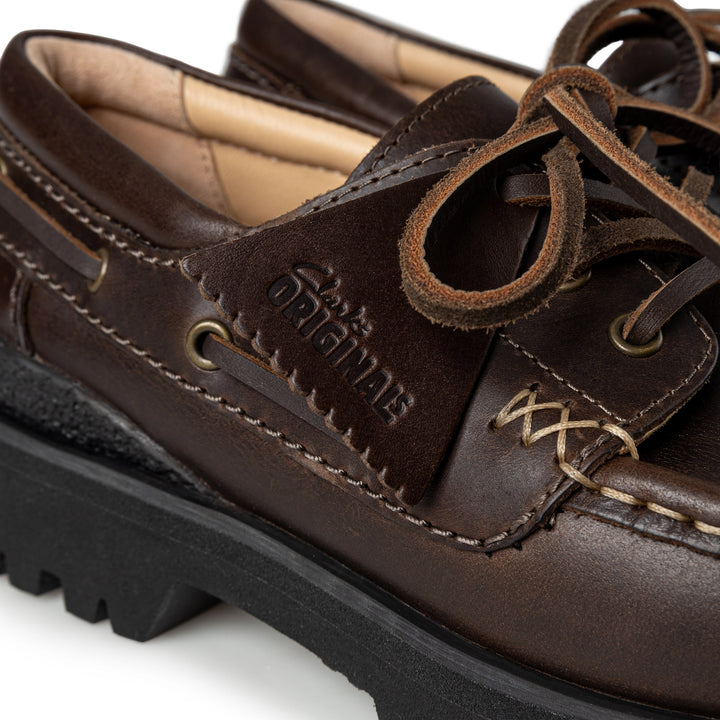 Yukoner Boat | Brown Leather