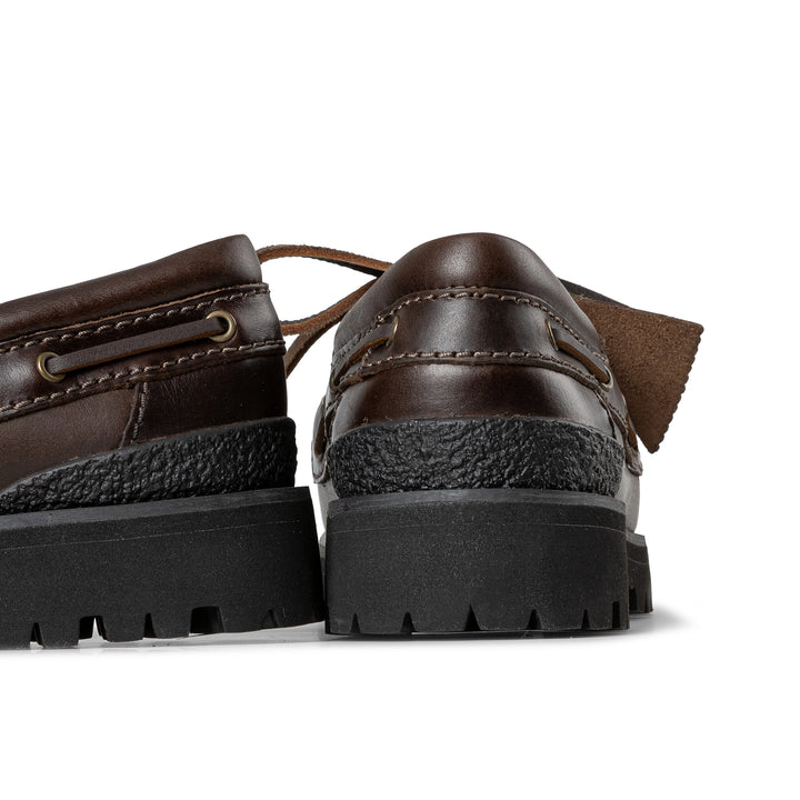 Yukoner Boat | Brown Leather