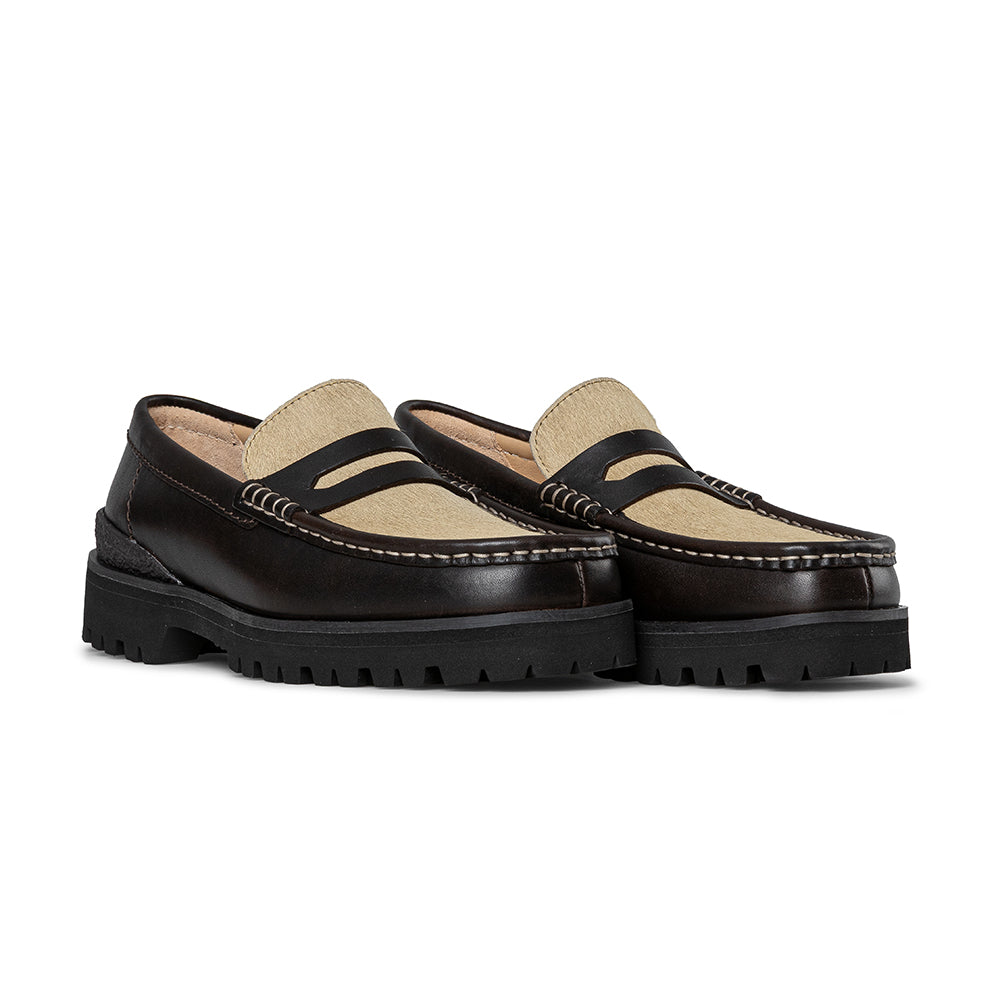 Yukoner Penny | Brown Combi Leather