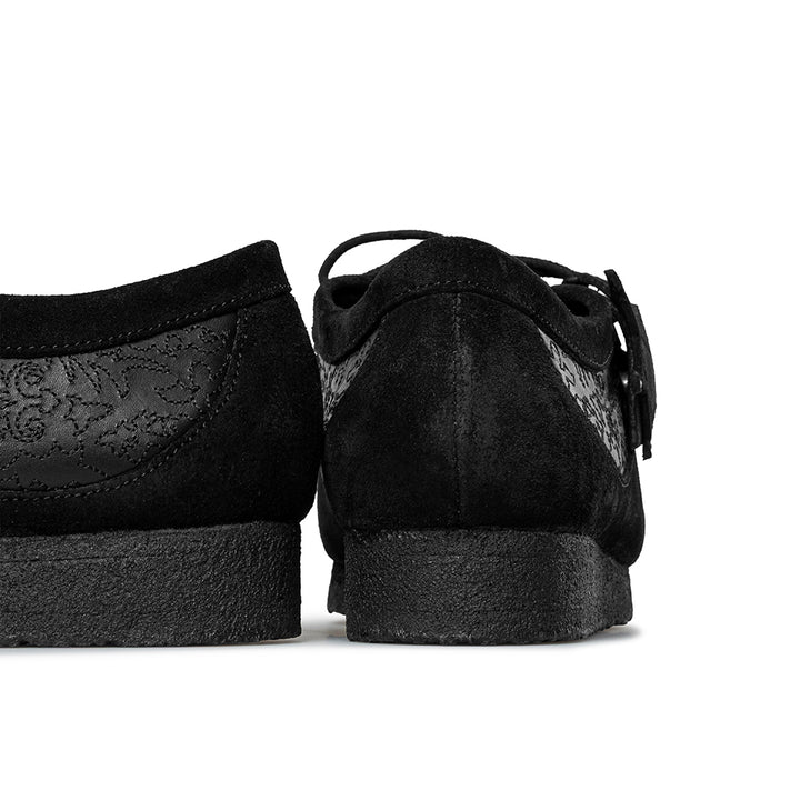 Clarks x Andersson Bell Wallabee | Black Embroidery