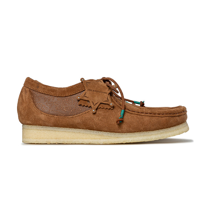 Clarks x Andersson Bell Wallabee | Tan Embroidery