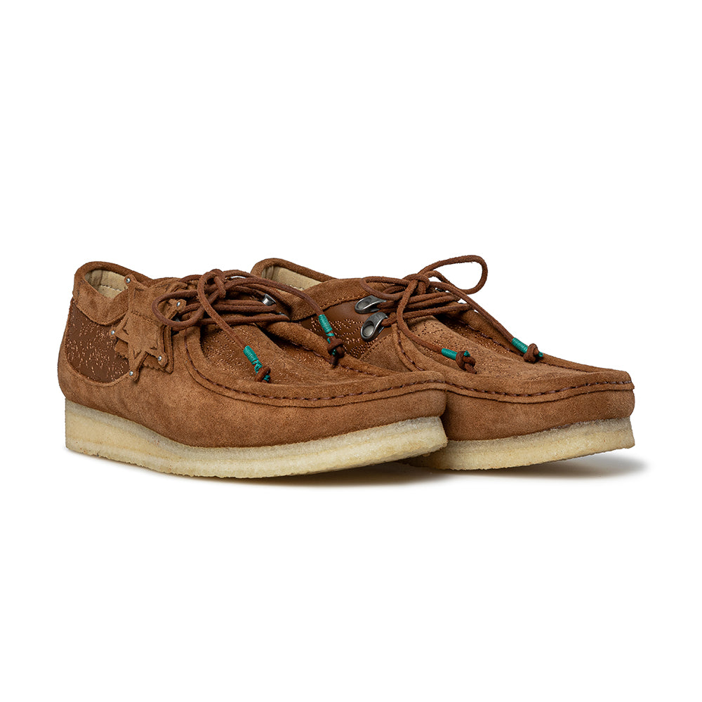 Clarks x Andersson Bell Wallabee | Tan Embroidery