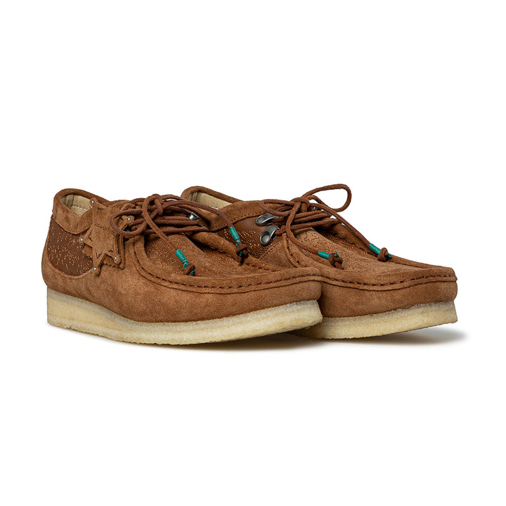 Clarks x Andersson Bell Wallabee | Tan Embroidery