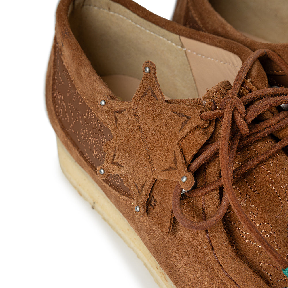 Clarks x Andersson Bell Wallabee | Tan Embroidery