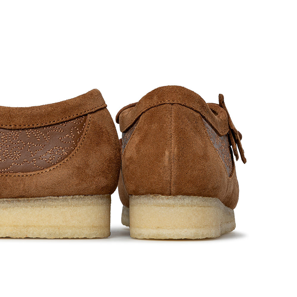 Clarks x Andersson Bell Wallabee | Tan Embroidery