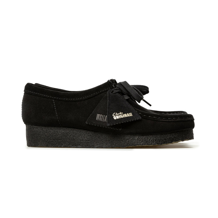 Wallabee Black Suede Women | Black