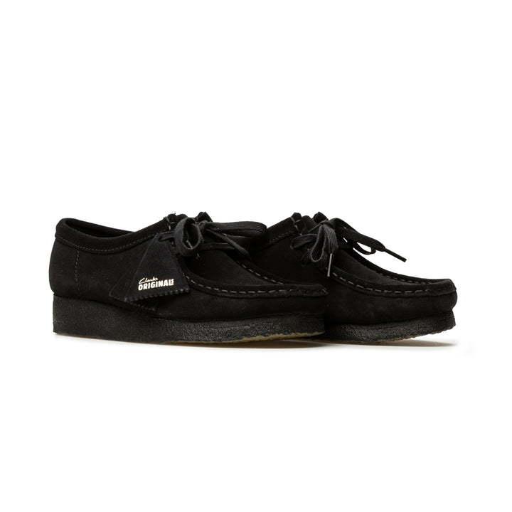 Wallabee Black Suede Women | Black