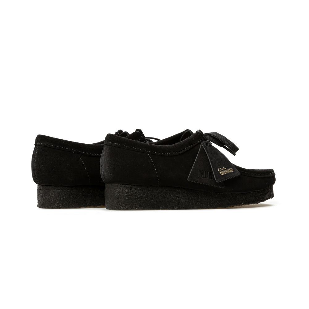 Wallabee Black Suede Women | Black