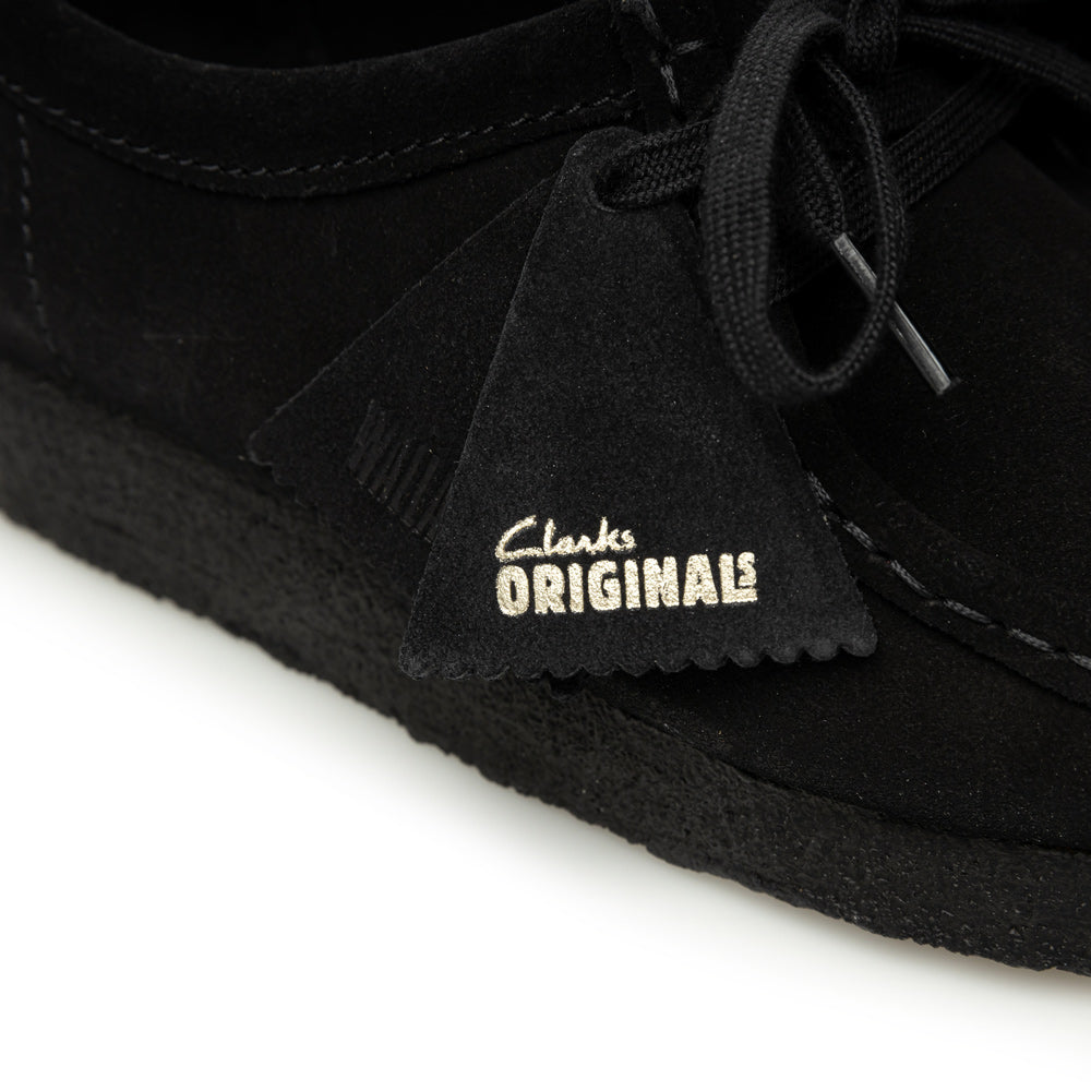 Wallabee Black Suede Women | Black