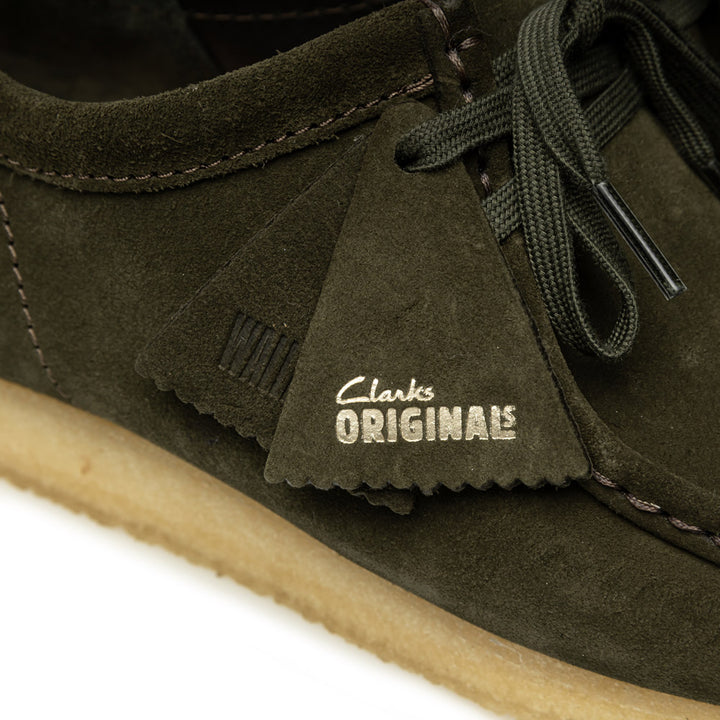 Wallabee Forest Green Suede | Green