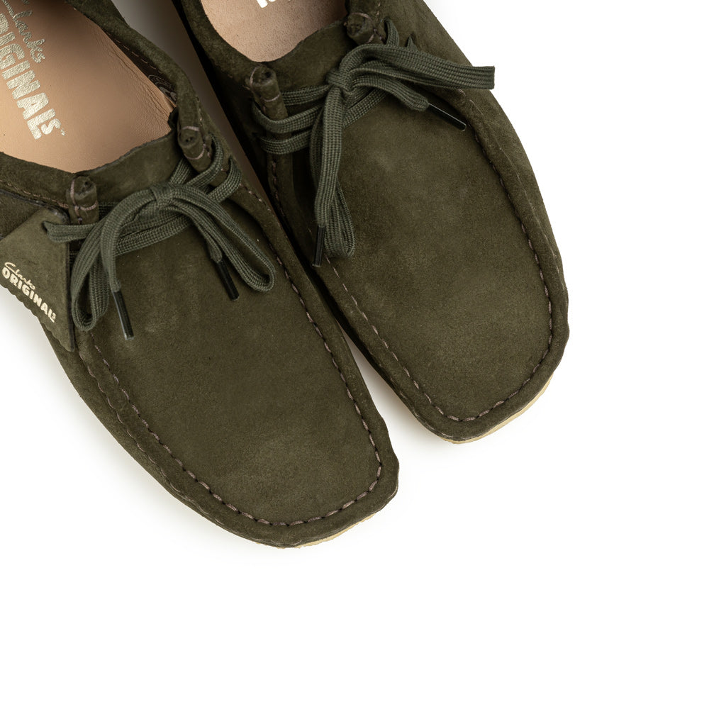 Wallabee Forest Green Suede | Green