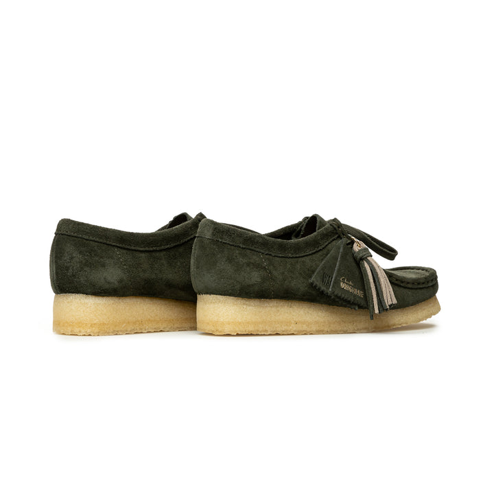 Wallabee Forest Green Suede Women | Green