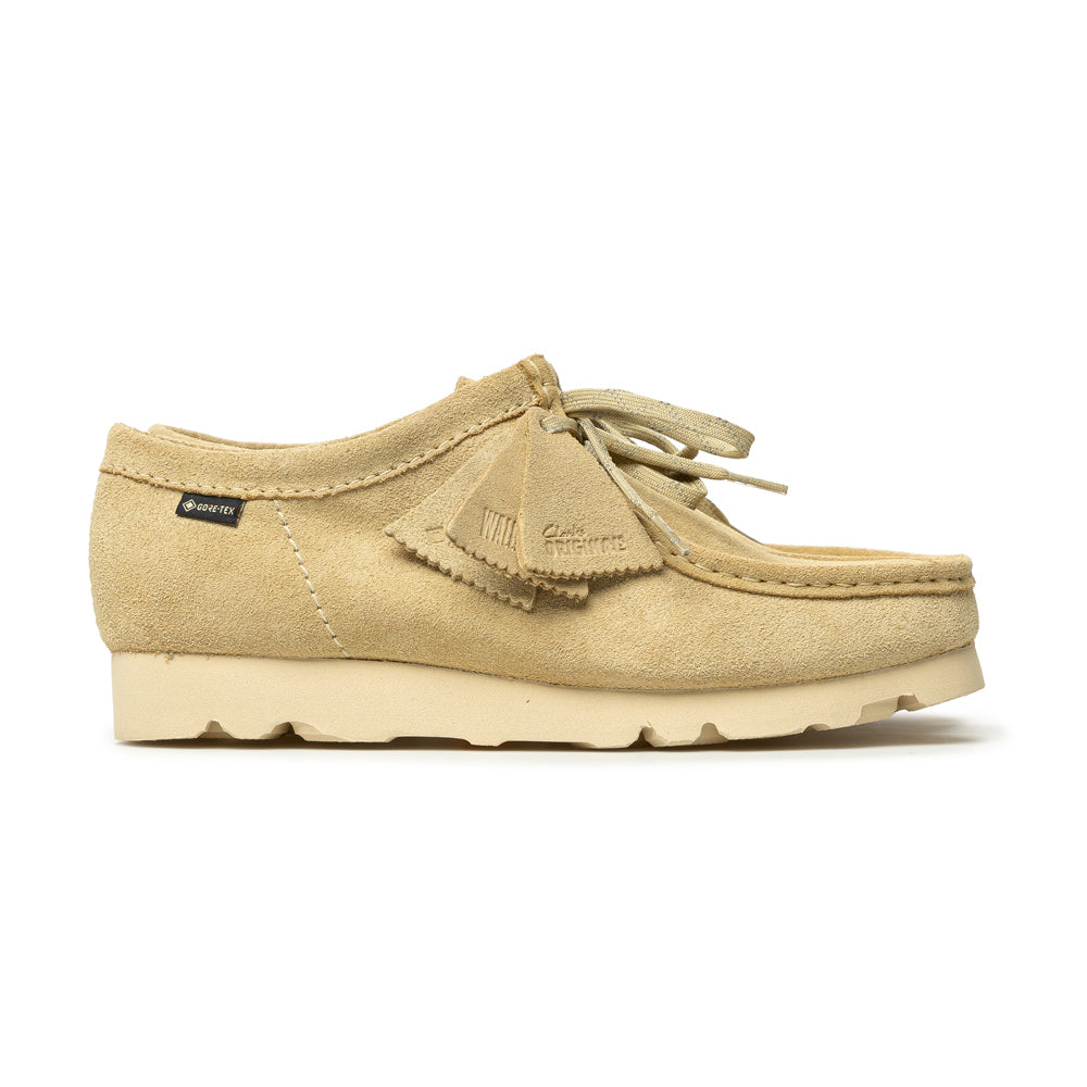 Clarks Wallabee GTX Maple Suede | Beige