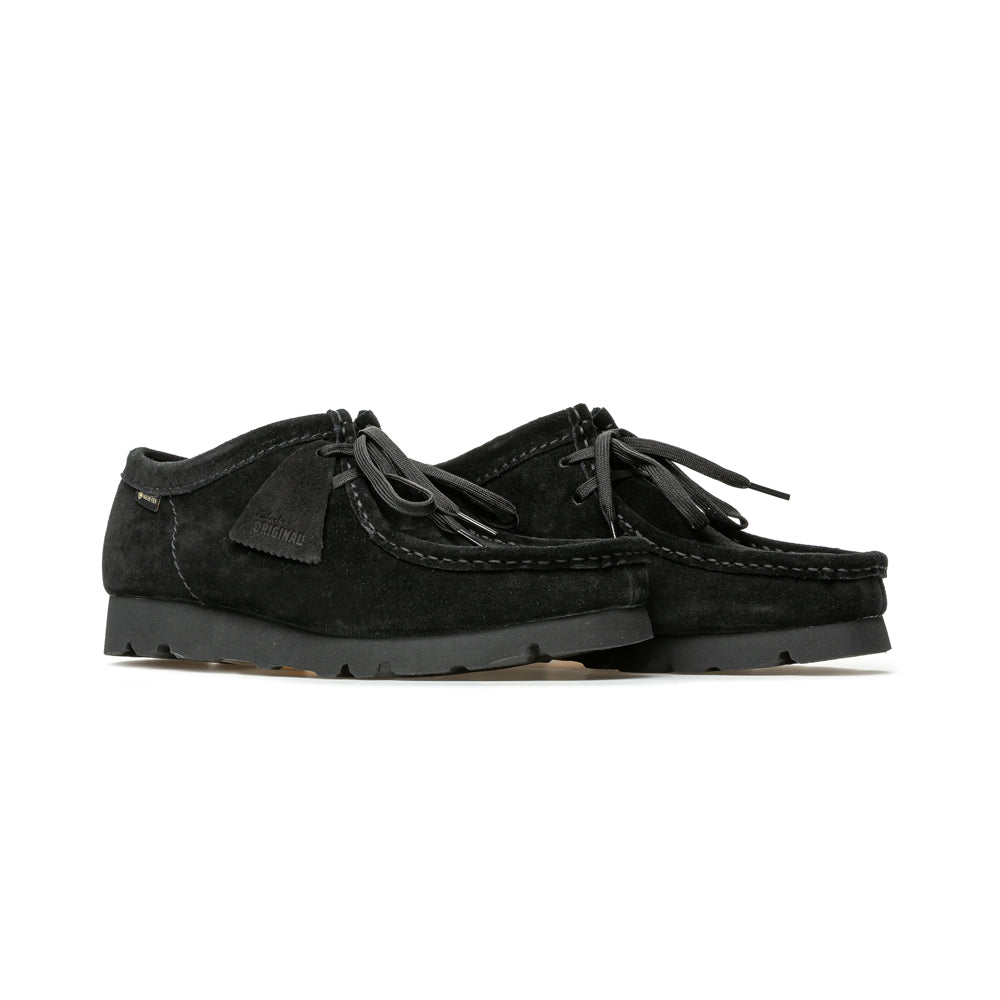 Clarks Wallabee GTX Black Suede | Black