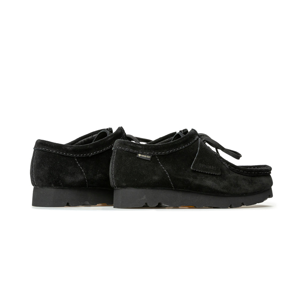 Clarks Wallabee GTX Black Suede | Black