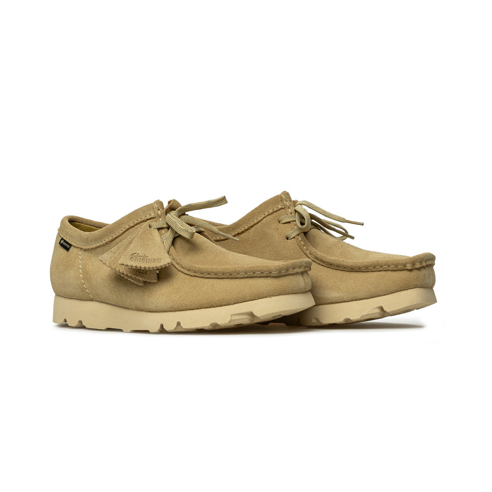 Clarks Wallabee GTX Maple Suede | Beige