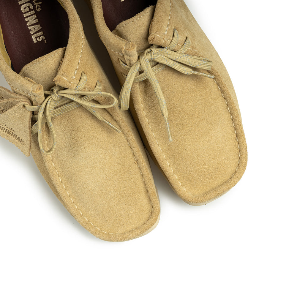 Clarks Wallabee GTX Maple Suede | Beige