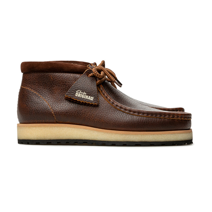 Wallabee Scout Dark Tan Leather | Brown