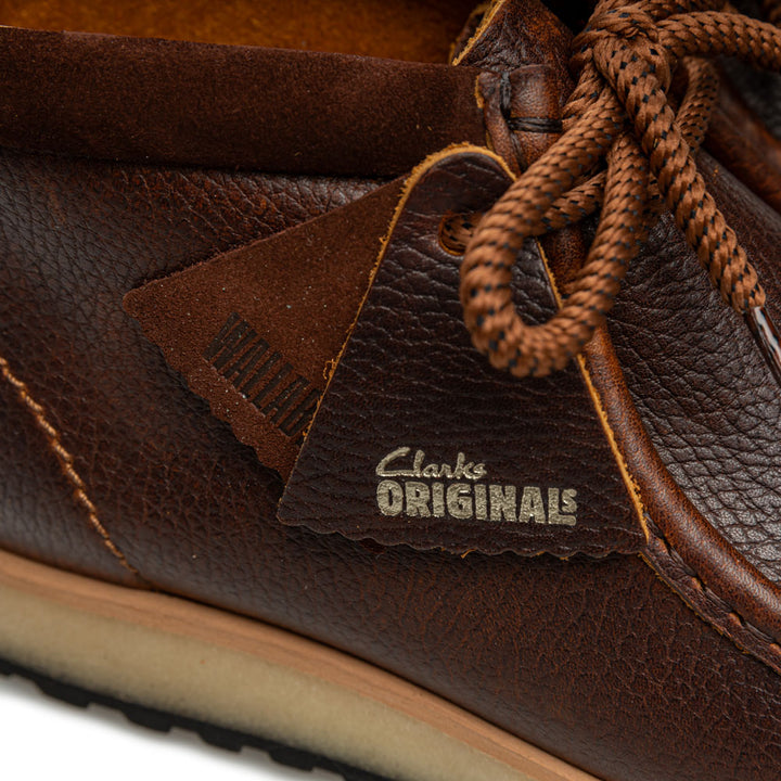 Wallabee Scout Dark Tan Leather | Brown