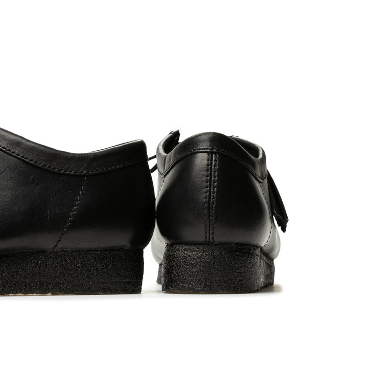 Wallabee Black Leather | Black