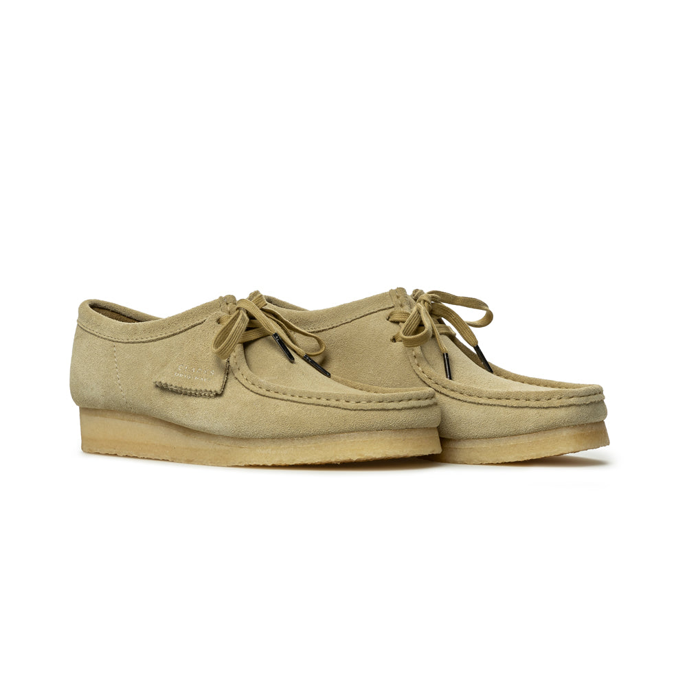 Clarks Wallabee Maple Suede Beige