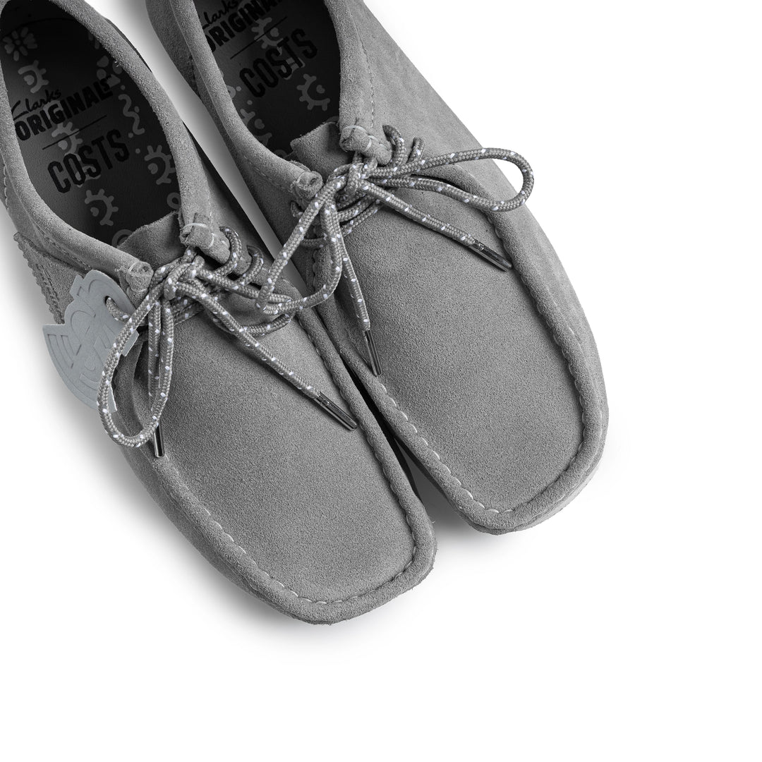 Clarks x Costs Wallabee | Grey Suede