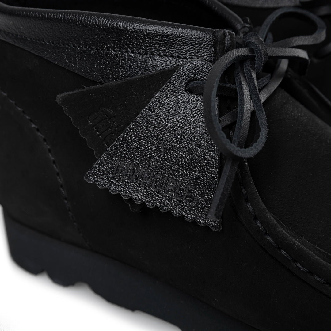 Clarks x Invincible Wallabee Boot | Black Combi