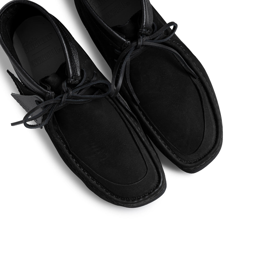 Clarks x Invincible Wallabee Boot | Black Combi