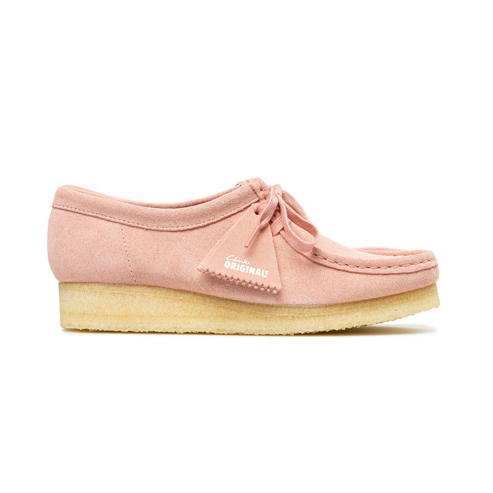 Clarks x Manchester Wallabee Blush Pink Suede | Pink