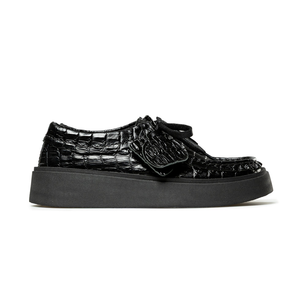 Clarks x Martine Rose Torview Women | Black Leather