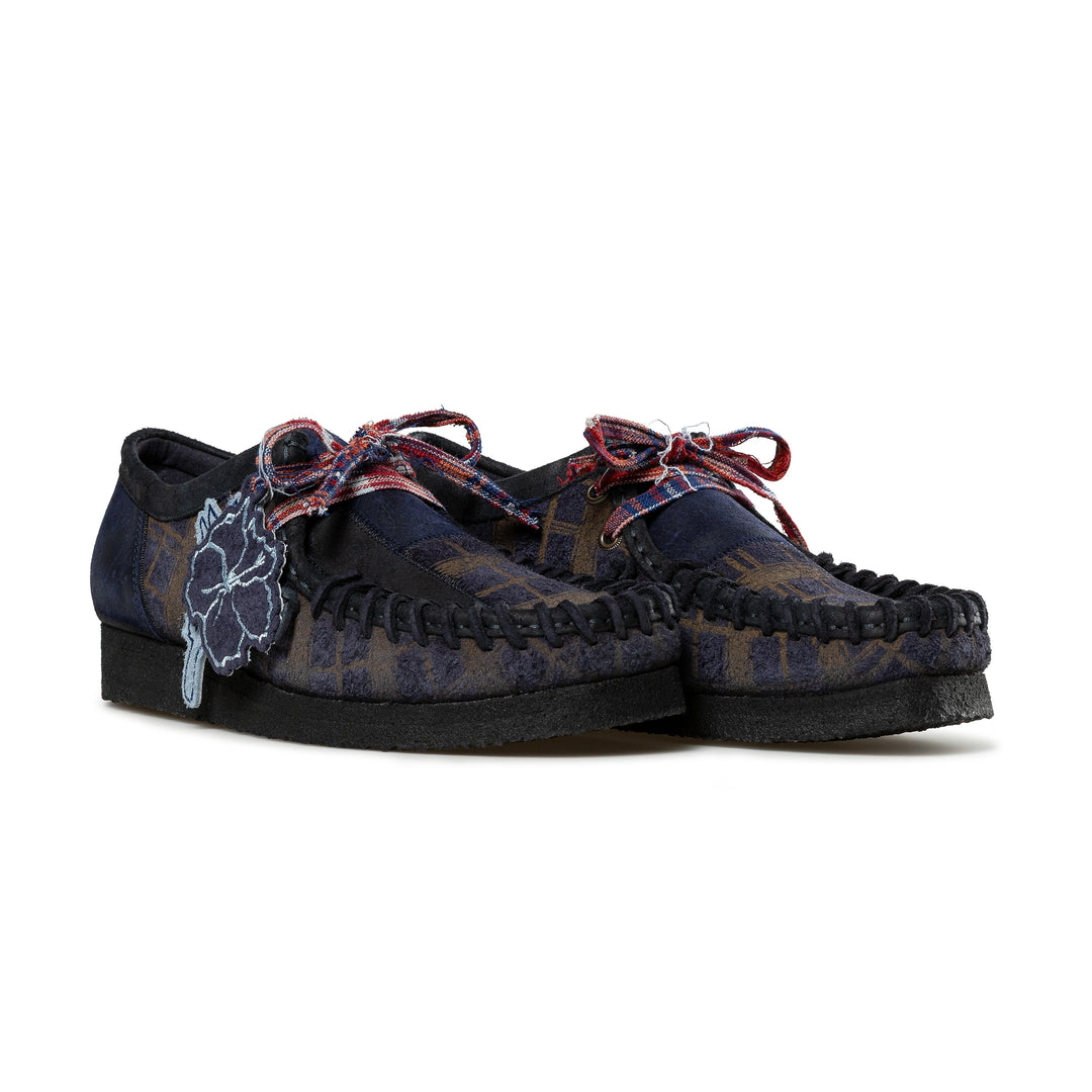 Clarks x Nicholas Daley Wallabee | Navy Combi