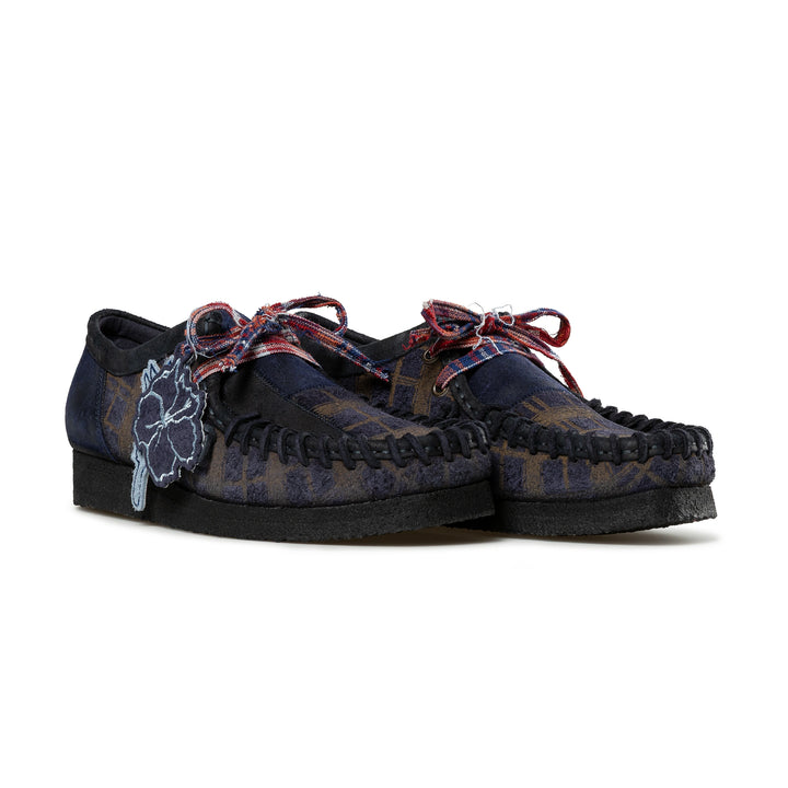 Clarks x Nicholas Daley Wallabee | Navy Combi