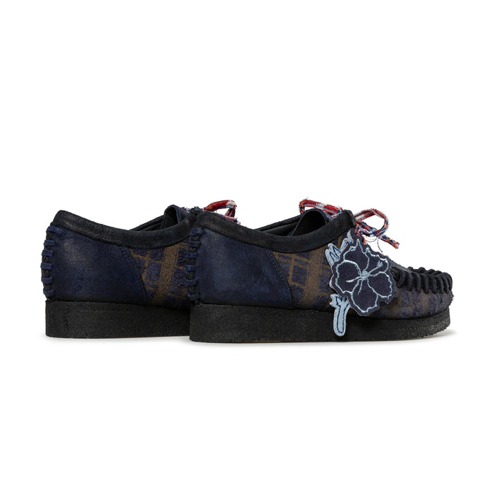 Clarks x Nicholas Daley Wallabee | Navy Combi
