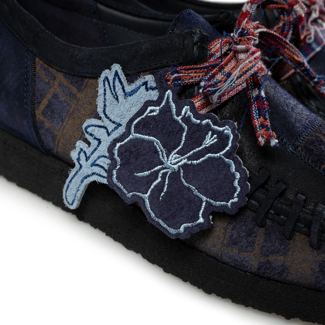 Clarks x Nicholas Daley Wallabee | Navy Combi